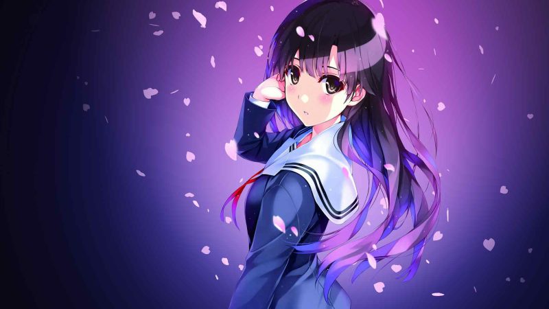 歌姬霞之丘动漫女孩壁纸-奈落语