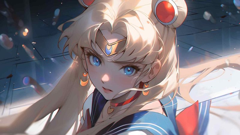 动漫美学美少女战士 – 桌面壁纸-奈落语
