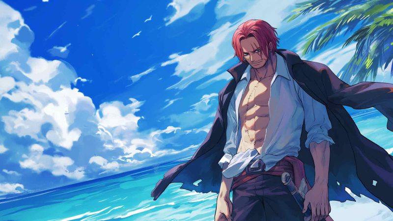 海贼王香克斯海桌面壁纸-奈落语