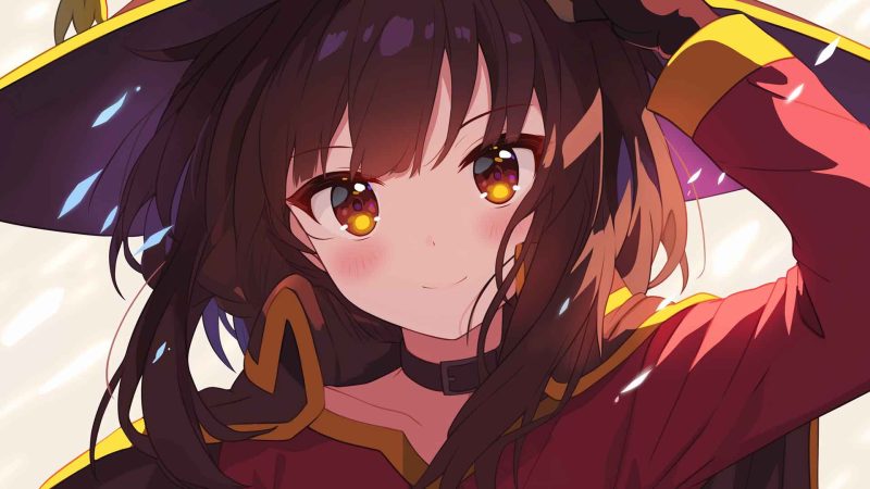 惠惠红魔法一族 桌面壁纸-奈落语