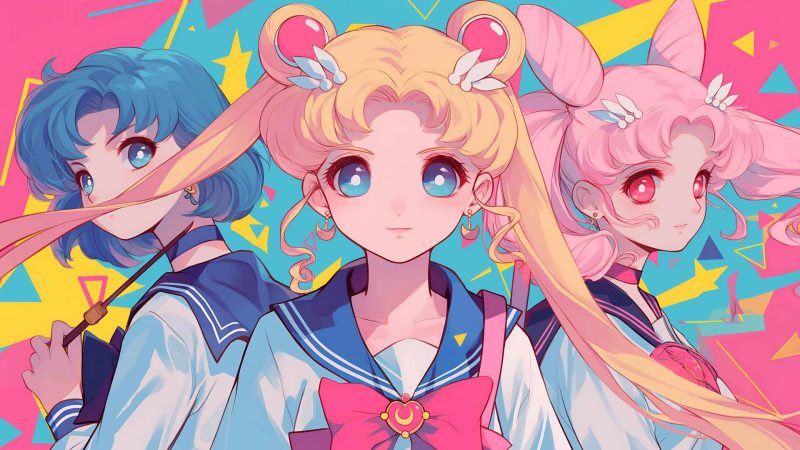 美少女战士 90 年代怀旧桌面壁纸-奈落语