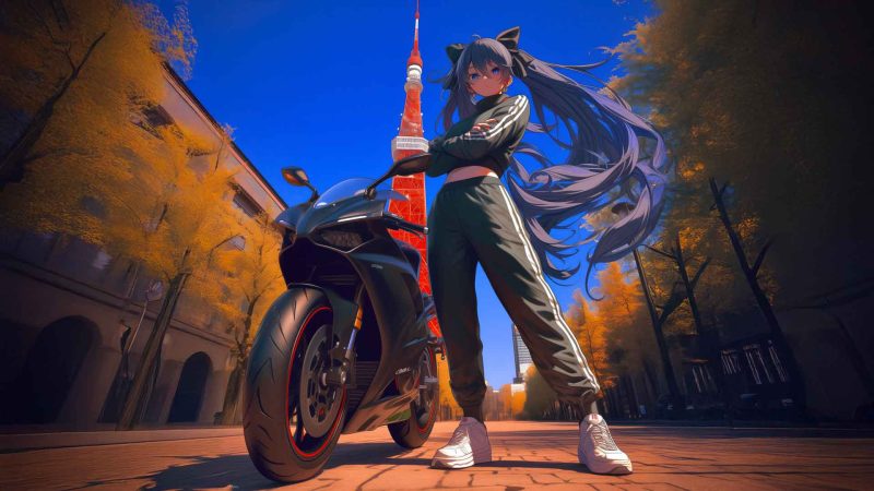 动漫摩托女孩冒险-奈落语