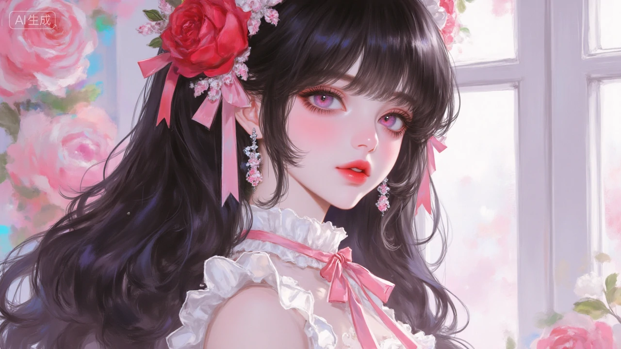 虹光玫瑰：洛丽塔少女的梦幻甜章-[原创]-奈落语