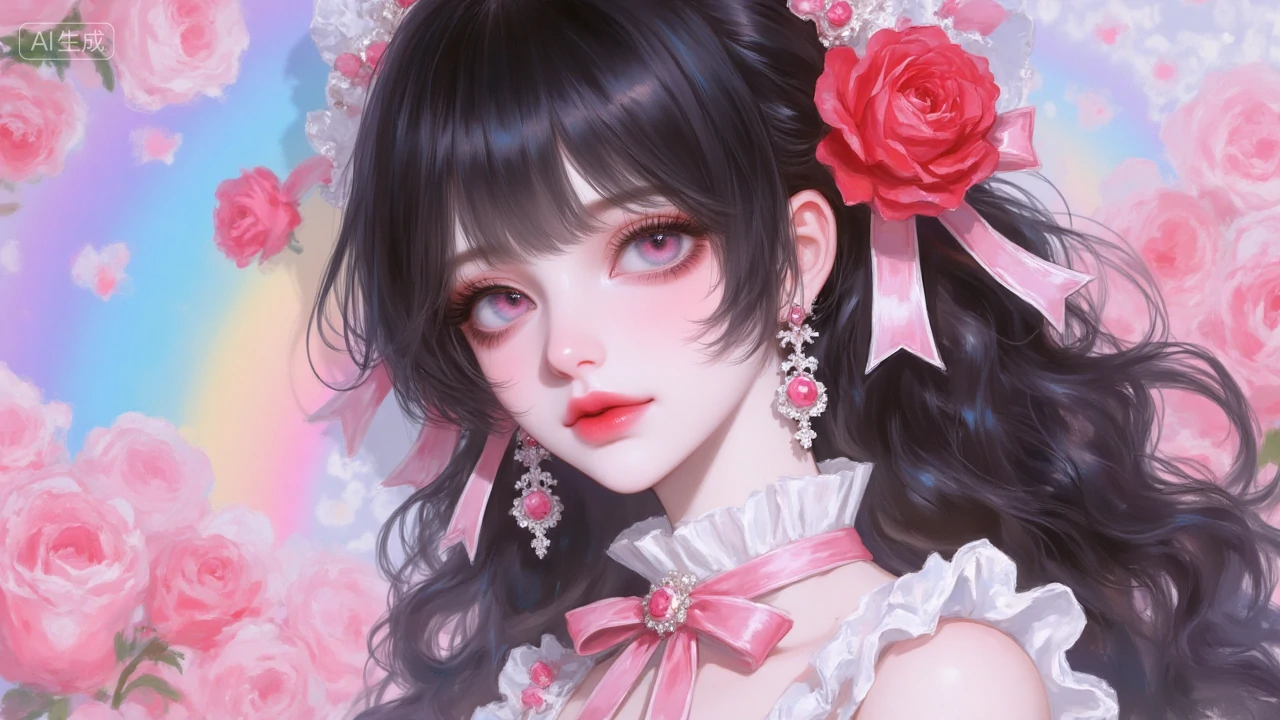 虹光玫瑰:洛丽塔少女的梦幻甜章-奈落语 虹光玫瑰:洛丽塔少女的梦幻甜章-奈落语