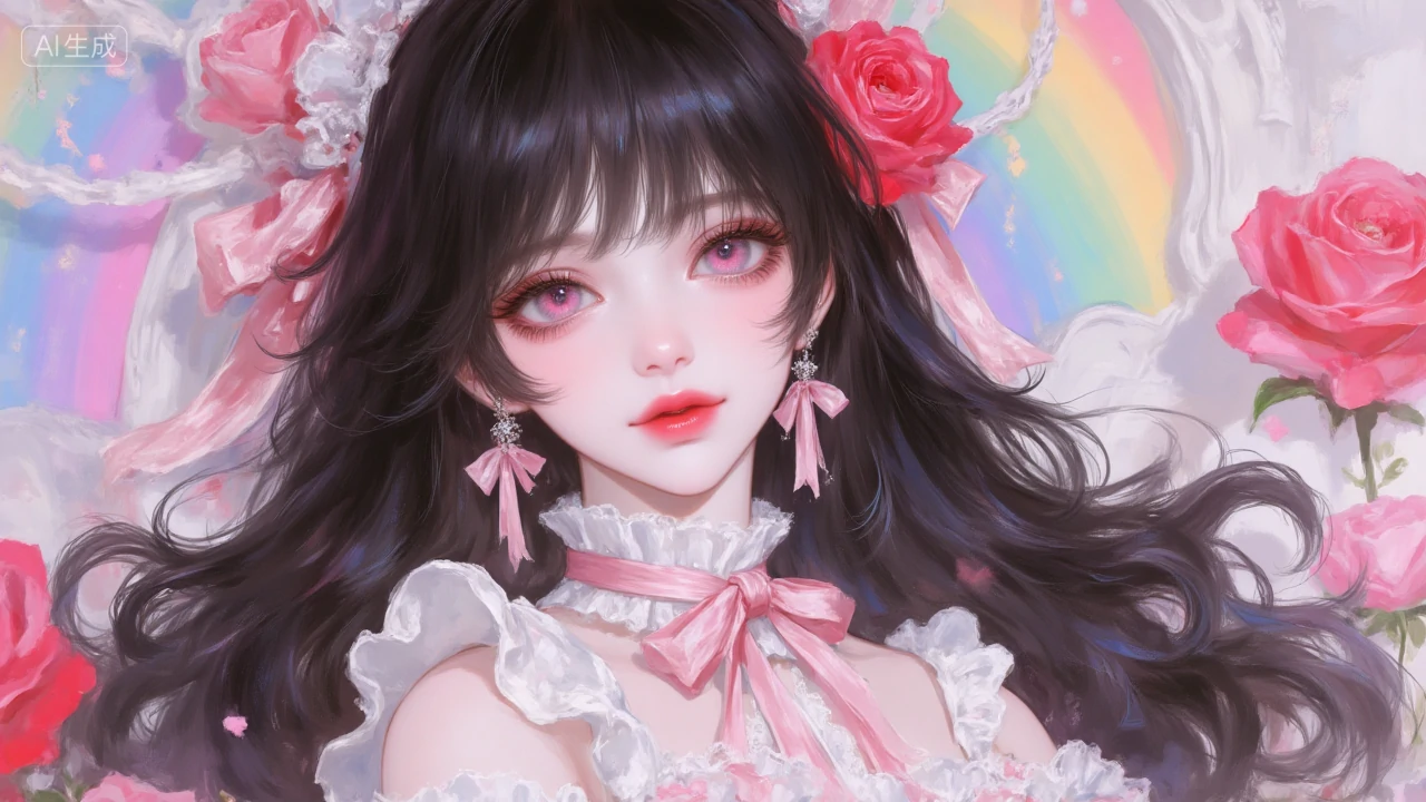 虹光玫瑰:洛丽塔少女的梦幻甜章-奈落语 虹光玫瑰:洛丽塔少女的梦幻甜章-奈落语