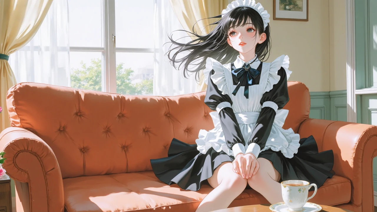 晴光漫室:女仆少女的悠闲午后-奈落语 晴光漫室:女仆少女的悠闲午后-奈落语