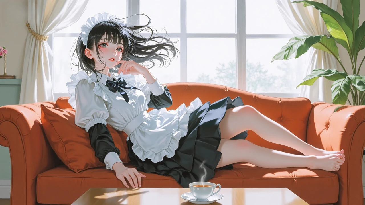 晴光漫室：女仆少女的悠闲午后-[原创]-奈落语