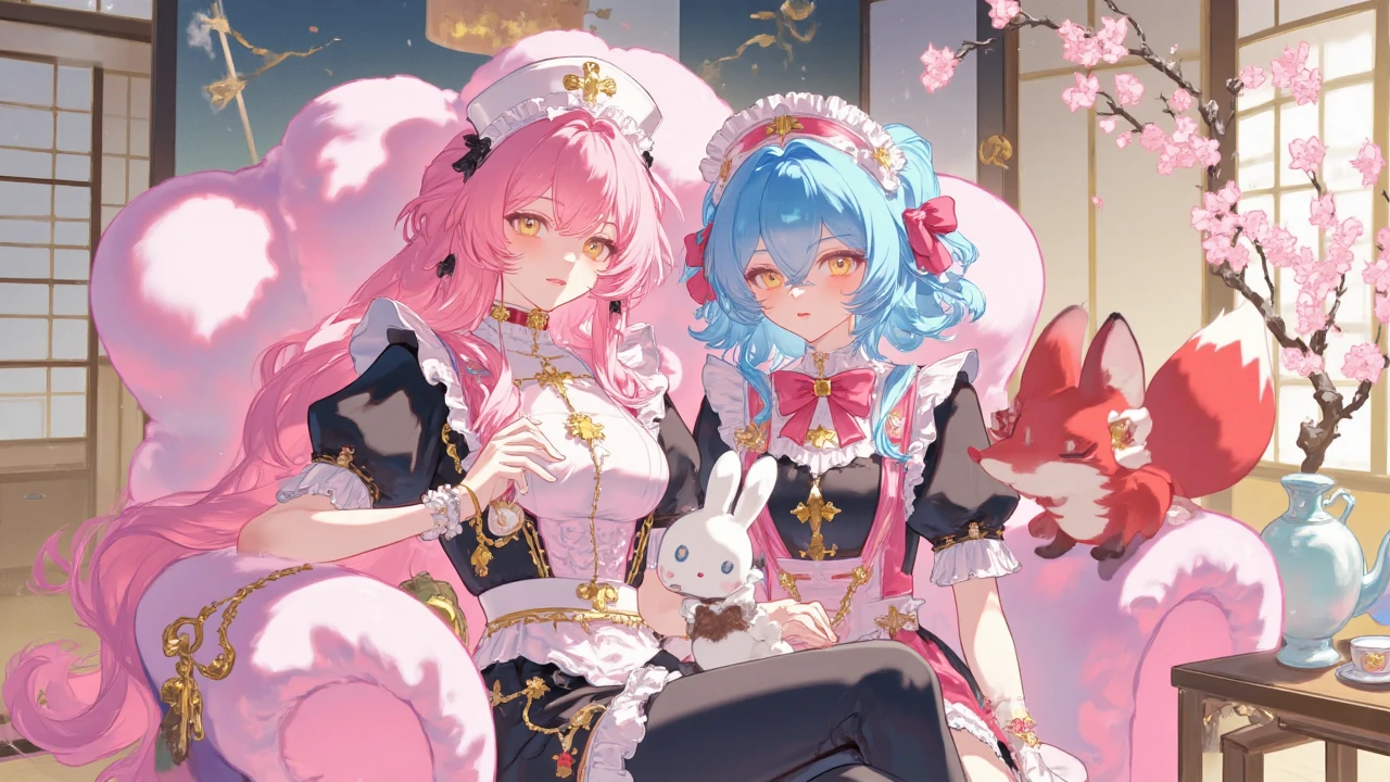 樱室双姝：女仆少女的和风绮丽-[原创]-奈落语