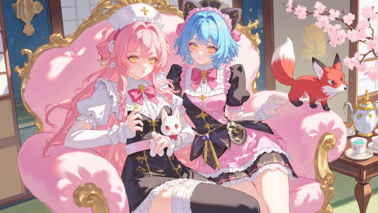 樱室双姝:女仆少女的和风绮丽-奈落语 樱室双姝:女仆少女的和风绮丽-奈落语