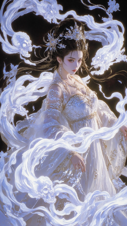 白骨仙姿:骷髅环绕的暗黑灵韵-奈落语 白骨仙姿:骷髅环绕的暗黑灵韵-奈落语