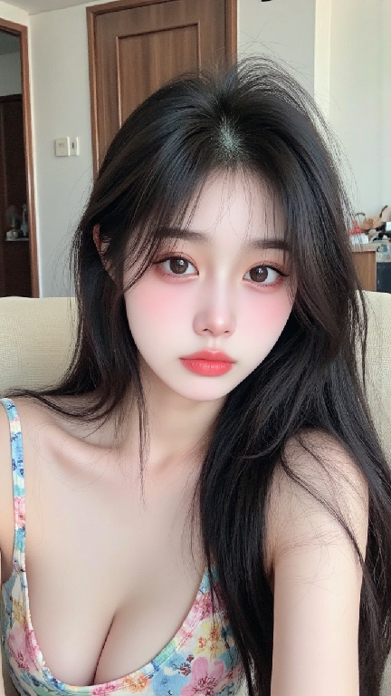 碎花吊带:室内的甜美柔情-奈落语 碎花吊带:室内的甜美柔情-奈落语