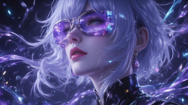 星霓幻影：未来感兔耳型格-[原创]-奈落语