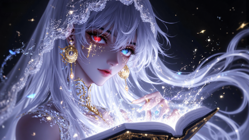 星瞳魔典：白发巫女的奇幻低语-[原创]-奈落语