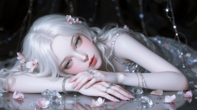 星芒下的浅笑：梦幻少女的璀璨瞬间-奈落语