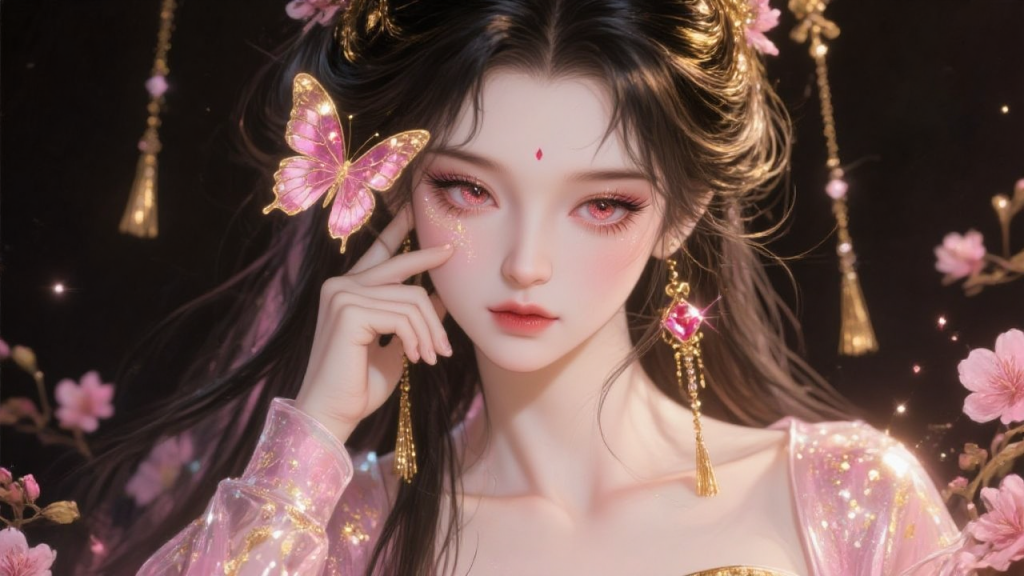 国风虚拟美少女:红瞳蝶影里的唐韵二次元-奈落语 国风虚拟美少女:红瞳蝶影里的唐韵二次元-奈落语