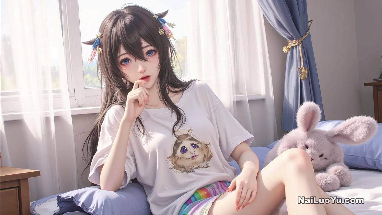 窗畔闲情：少女的居家时光-奈落语