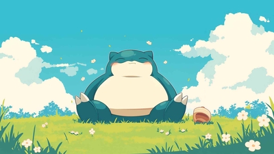 有趣的 SNORLAX 桌面壁纸-奈落语