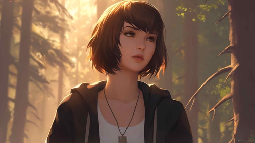 奇异人生 MAX CAULFIELD 森林桌面壁纸-奈落语