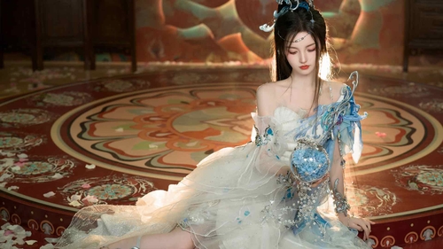 唯美 cos美女 古风 4k壁纸-奈落语