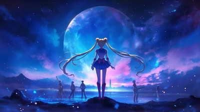 美少女战士宇宙队桌面壁纸-奈落语