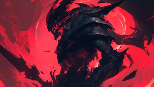 英雄联盟 AATROX 桌面壁纸-奈落语