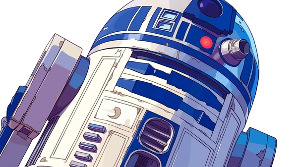 星球大战 R2-D2 机器人桌面壁纸-奈落语