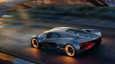 2019 兰博基尼 Terzo Millennio 电动概念车-奈落语