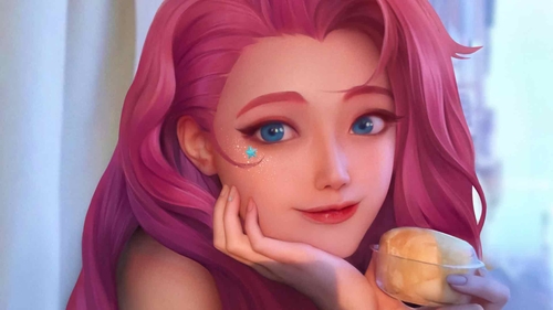 英雄联盟LOL星籁歌姬 KDA ALL OUT 同人 萨勒芬妮4k壁纸-奈落语
