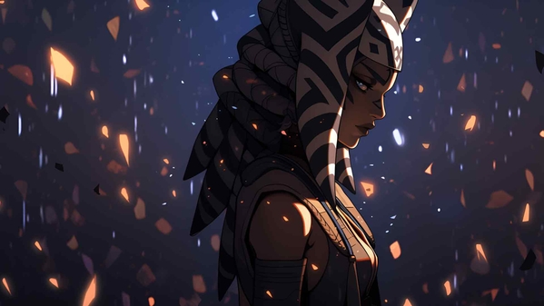 星球大战 AHSOKA TANO 黑暗 桌面壁纸-奈落语