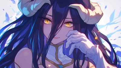 OVERLORD 动漫美学桌面壁纸-奈落语