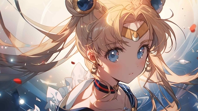 唯美美少女战士动漫桌面壁纸-奈落语