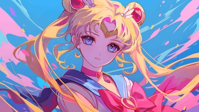美少女战士美学 桌面壁纸-奈落语