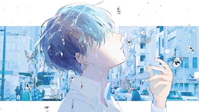 动漫男孩 4K壁纸-奈落语
