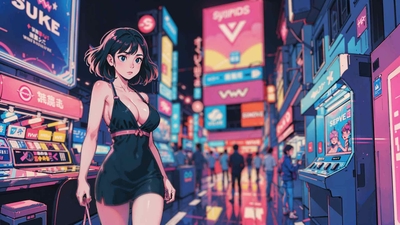 东京怀旧4K壁纸-奈落语