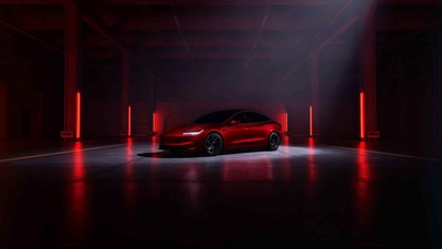 2024 年特斯拉 Model 3 性能 4k-奈落语