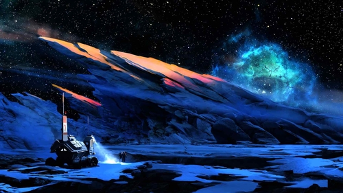 星空壁纸 4K桌面壁纸-奈落语