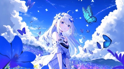青少年动漫女孩壁纸-奈落语