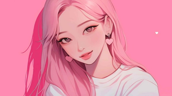 BLACKPINK 可爱的美学桌面壁纸-奈落语