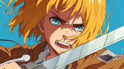 AOT ARMIN ARLERT 激烈动漫桌面壁纸-奈落语