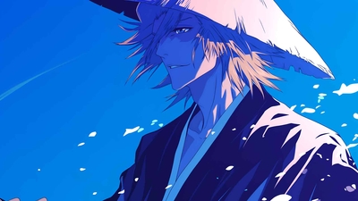 BLEACH KISUKE URAHARA NON-LA HAT 动漫桌面壁纸-奈落语