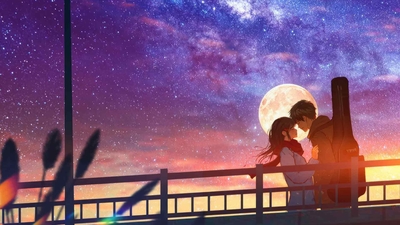 动漫热恋中的情侣 4K-奈落语