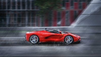 法拉利LaFerrari 4k超高清壁纸-奈落语