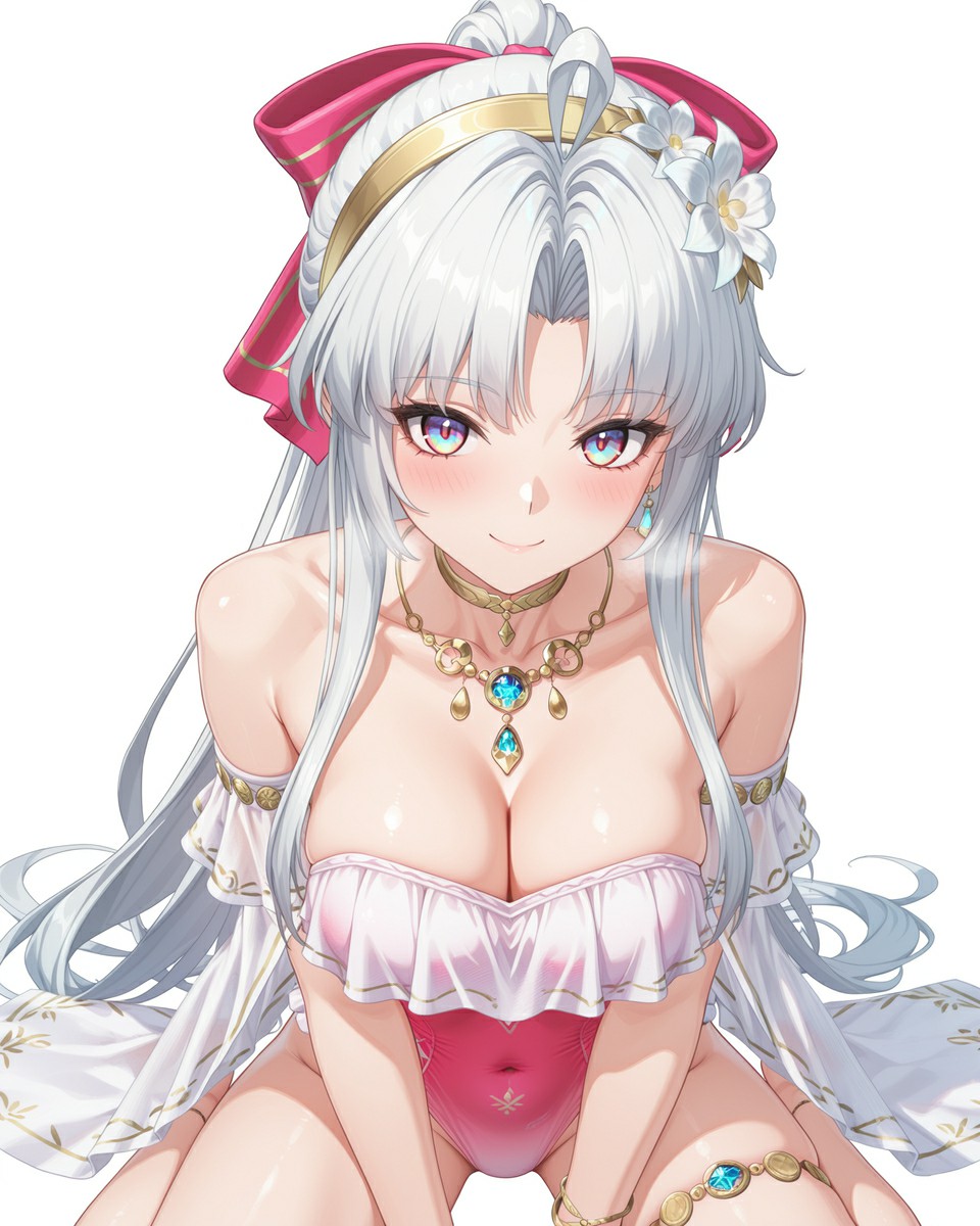 美丽动人的二次元少女形象