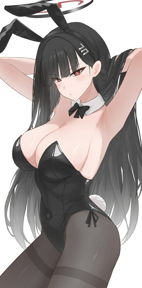 二次元黑丝兔女郎，性感魅惑超吸睛