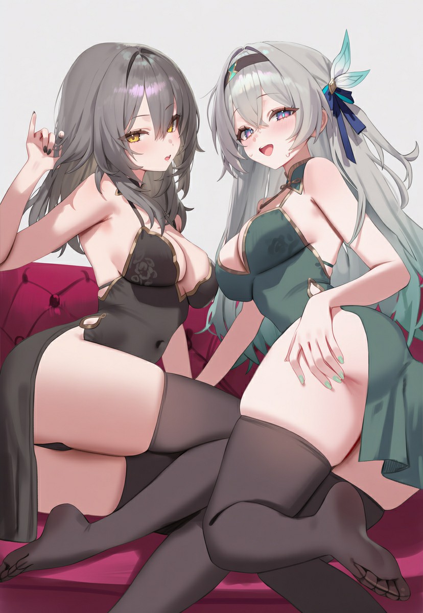 二次元美少女的魅力穿搭展示