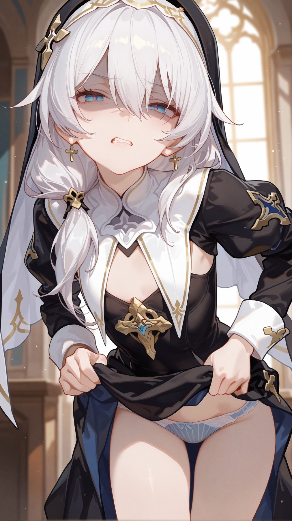 超绝二次元修女风角色插画来袭