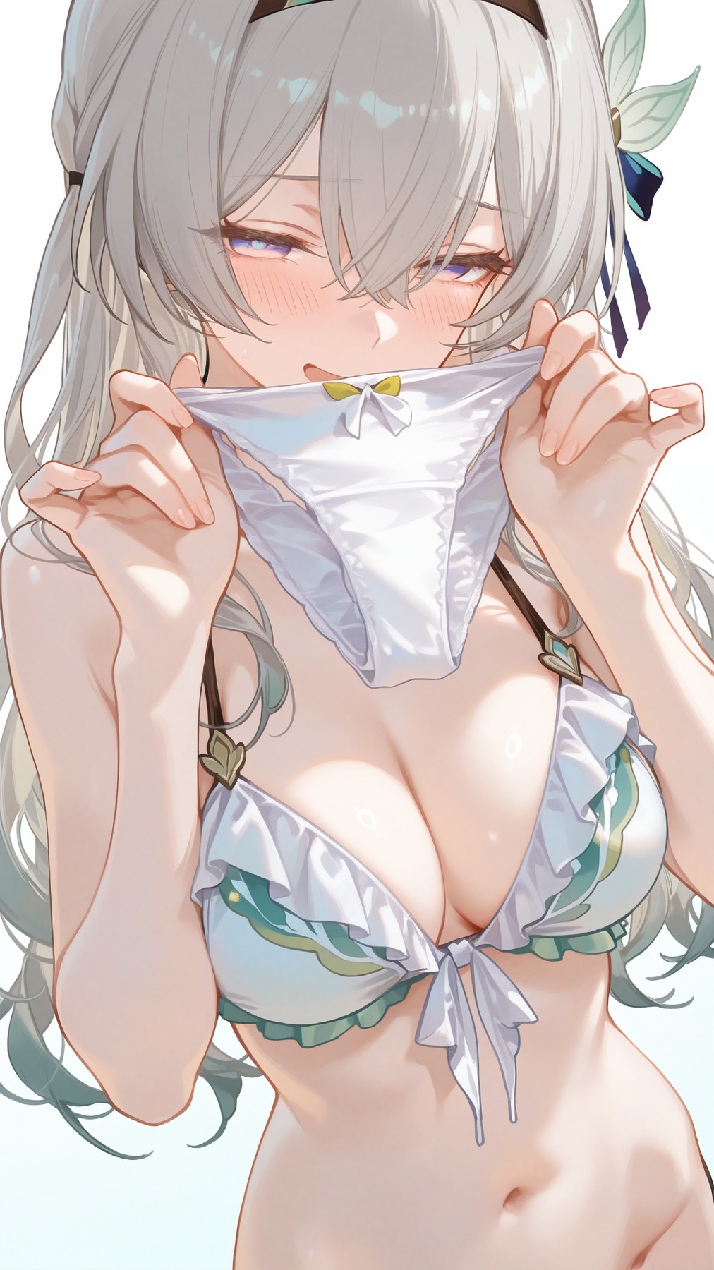 清凉比基尼少女的独特展示