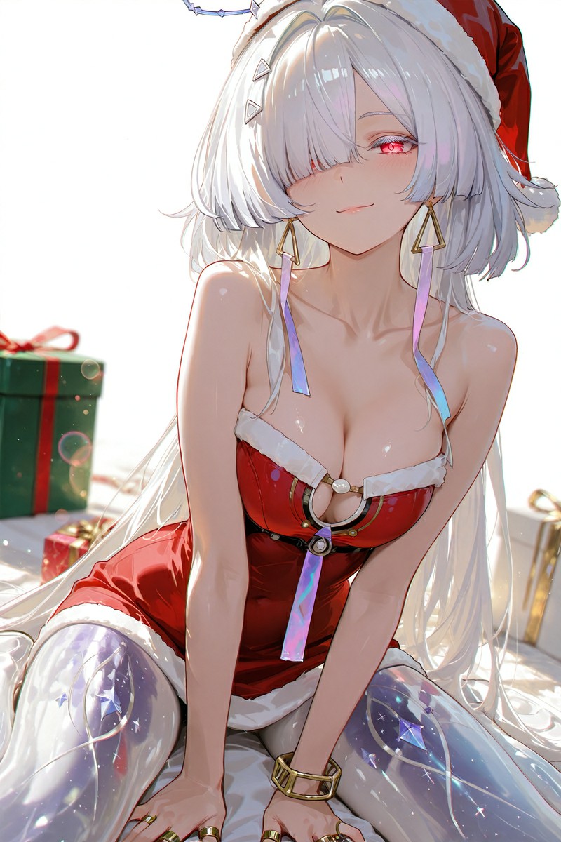 圣诞限定！二次元美少女的闪耀穿搭