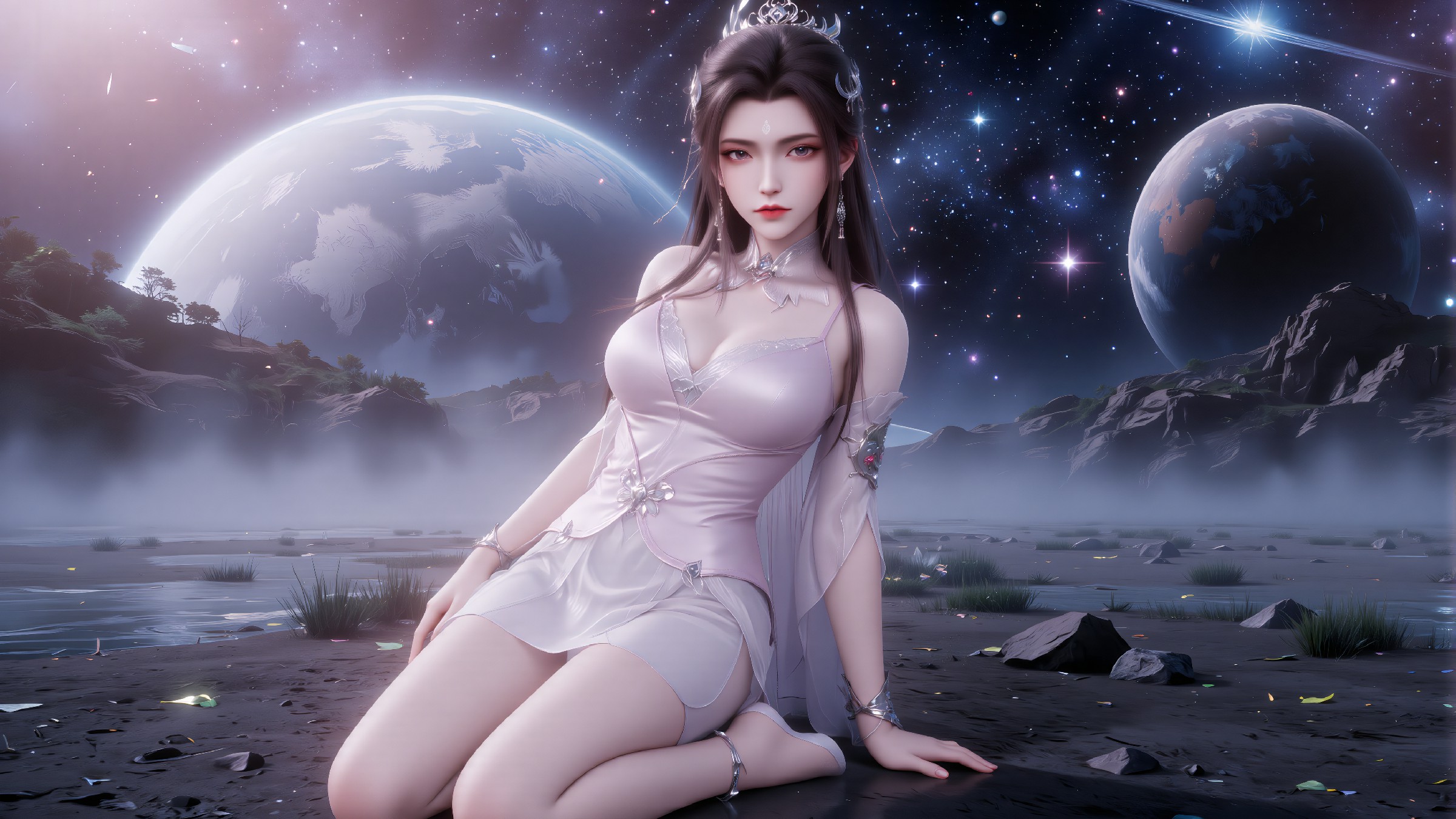 星际中的古风仙美少女