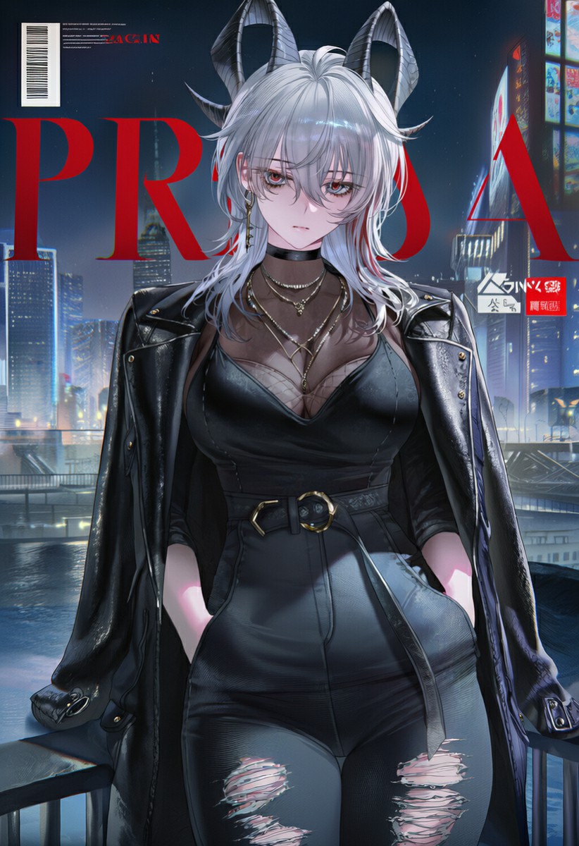 都市酷飒恶魔风美少女来袭